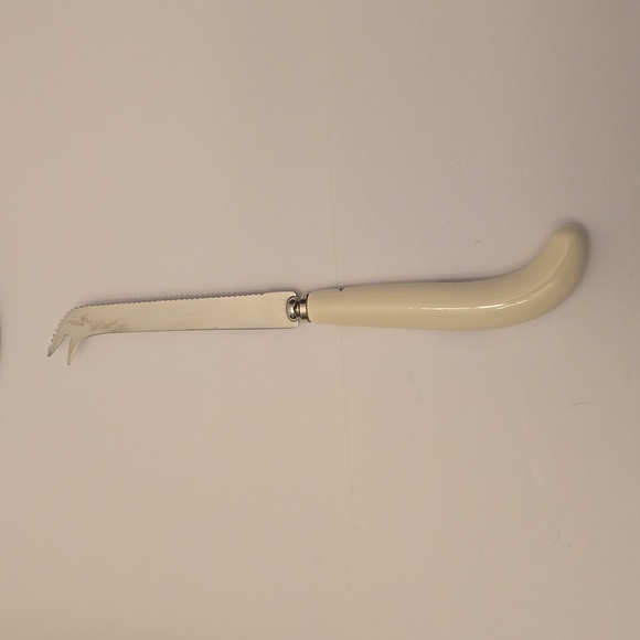 Spode Christmas Tree Appetizer Plate with Knife - Picture 8 of 13